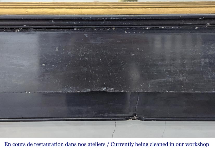 Fine Black marble Modillion mantel Fine Black marble Modillion mantel-1