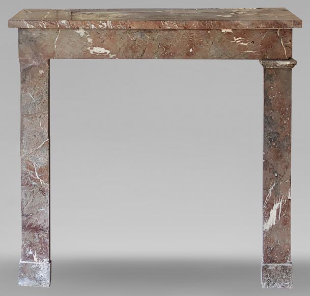 Louis XVI style mantel in Rouge du Nord marble Louis XVI style mantel in Rouge du Nord marble-0