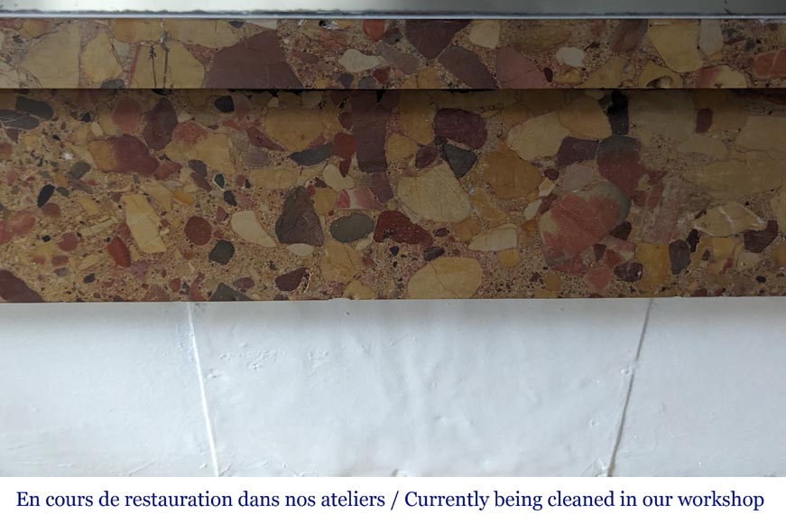 Directoire period mantel in Breche d'Alep Directoire period mantel in Breche d'Alep-1