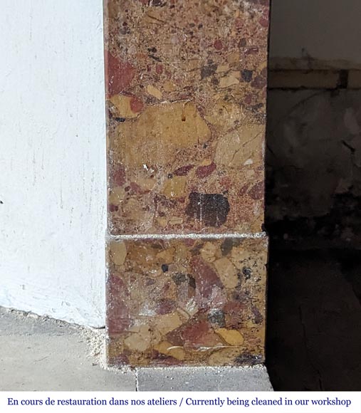 Directoire period mantel in Breche d'Alep Directoire period mantel in Breche d'Alep-7