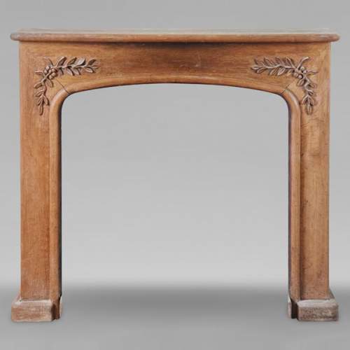 Cheminée en bois de style Napoléon III