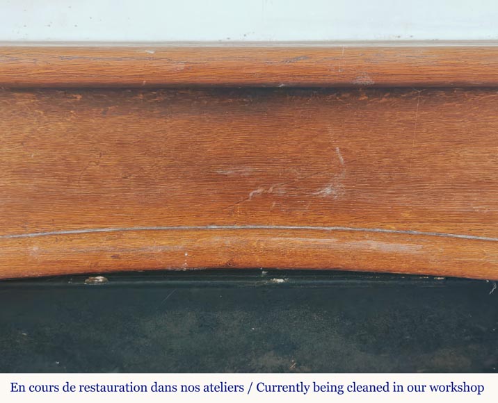 Cheminée en bois de style Napoléon III Cheminée en bois de style Napoléon III-1