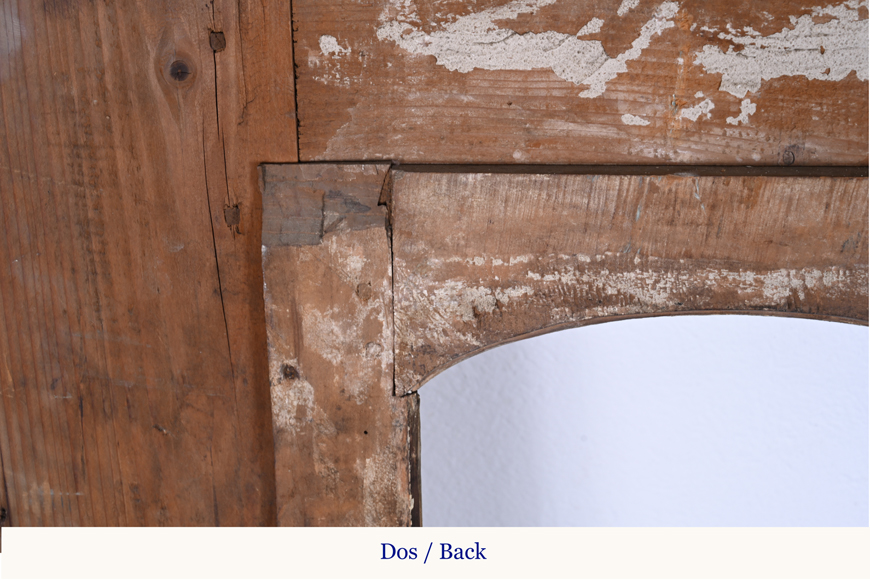 Carved wooden fireplace with putti decoration – Late 18th century Carved wooden fireplace with putti decoration – Late 18th century-15