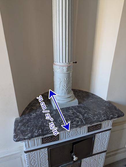 Prussian period earthenware stove, 1840 Prussian period earthenware stove, 1840-10