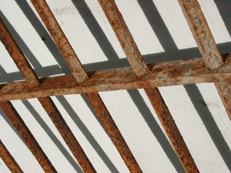 Protective grille from castle in Laon Protective grille from castle in Laon-4