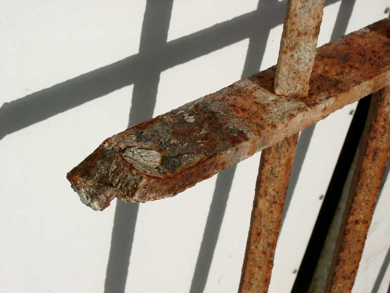 Protective grille from castle in Laon Protective grille from castle in Laon-5