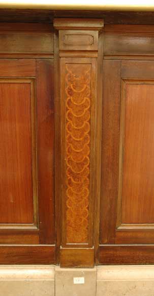 Antique bank counter. Antique bank counter.-3