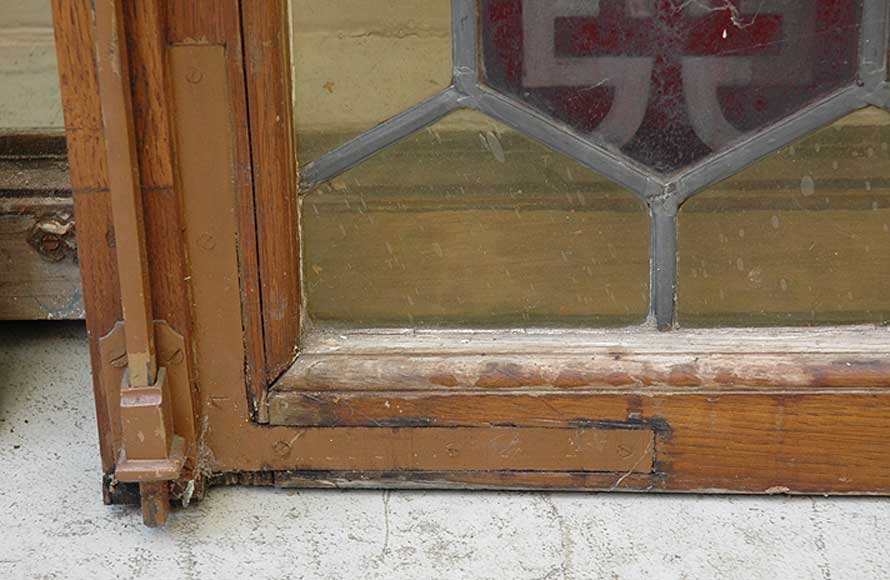 Stained glass with squirels Stained glass with squirels-12