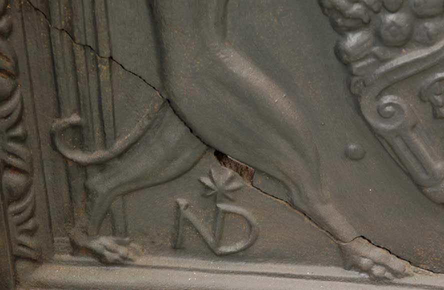 Mahogany fireplace mantel and trumeau Mahogany fireplace mantel and trumeau-14