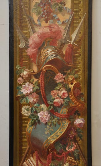 Cartoon for two entre-fenetre tapestry panels Cartoon for two entre-fenetre tapestry panels-3