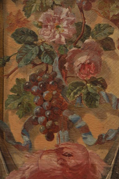 Cartoon for two entre-fenetre tapestry panels Cartoon for two entre-fenetre tapestry panels-5