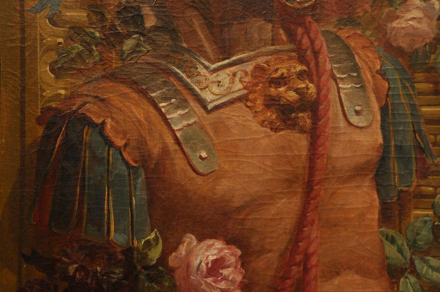 Cartoon for two entre-fenetre tapestry panels Cartoon for two entre-fenetre tapestry panels-10