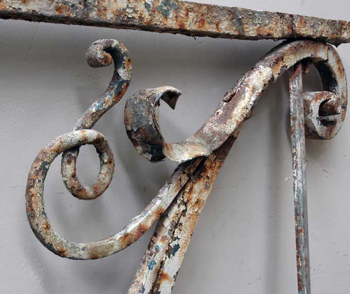 Wrought iron bracket from Large Louis XIV period Wrought iron bracket from Large Louis XIV period -2