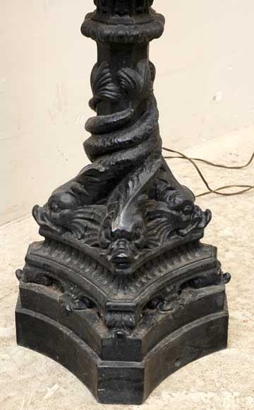 Cast iron lampost Cast iron lampost-4