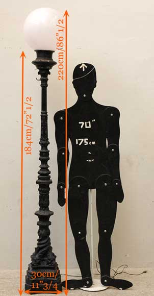 Cast iron lampost Cast iron lampost-5