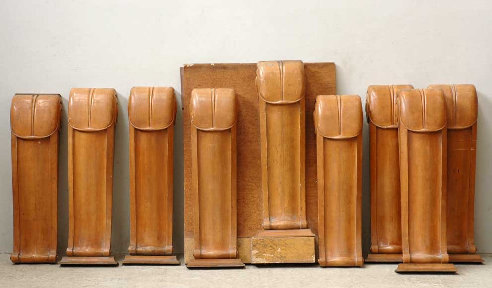 Sue and Mare Art Deco scrolled bases Sue and Mare Art Deco scrolled bases-0