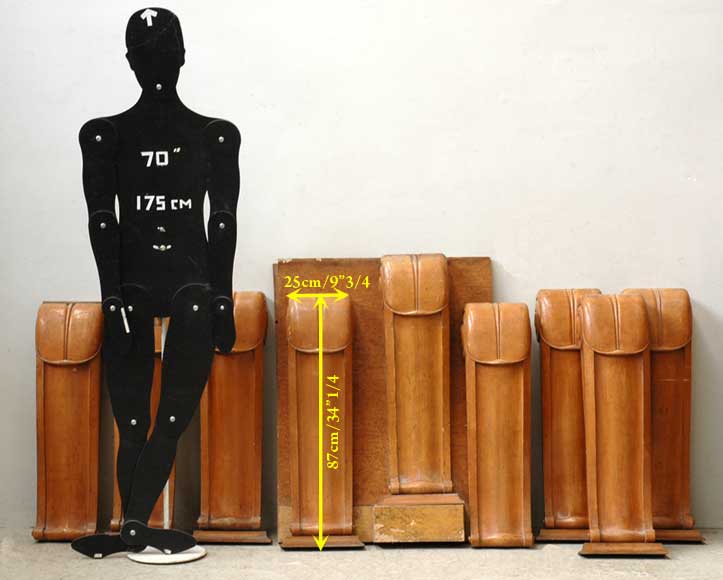 Sue and Mare Art Deco scrolled bases Sue and Mare Art Deco scrolled bases-7