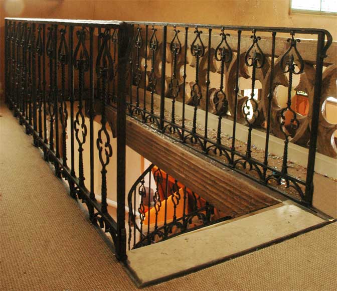 Iron Gothic style banister Iron Gothic style banister -0