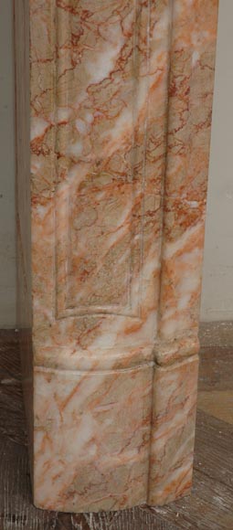 Louis XV style marble mantel Louis XV style marble mantel-6