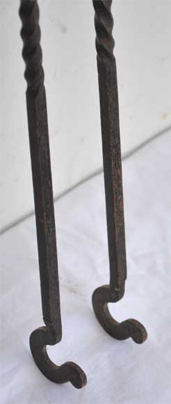 Fireplaces' accessories : plier and shovel in ironwork Fireplaces' accessories : plier and shovel in ironwork-3